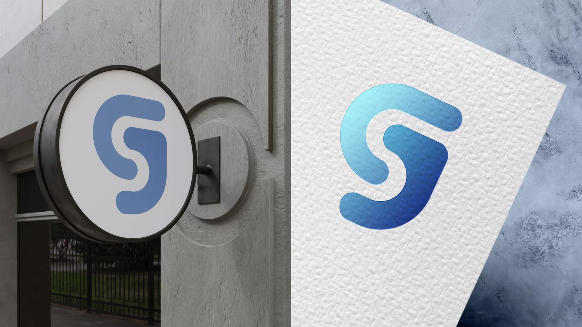 Разработка логотипа газовой компании «Сервис газ» в Дюртюли