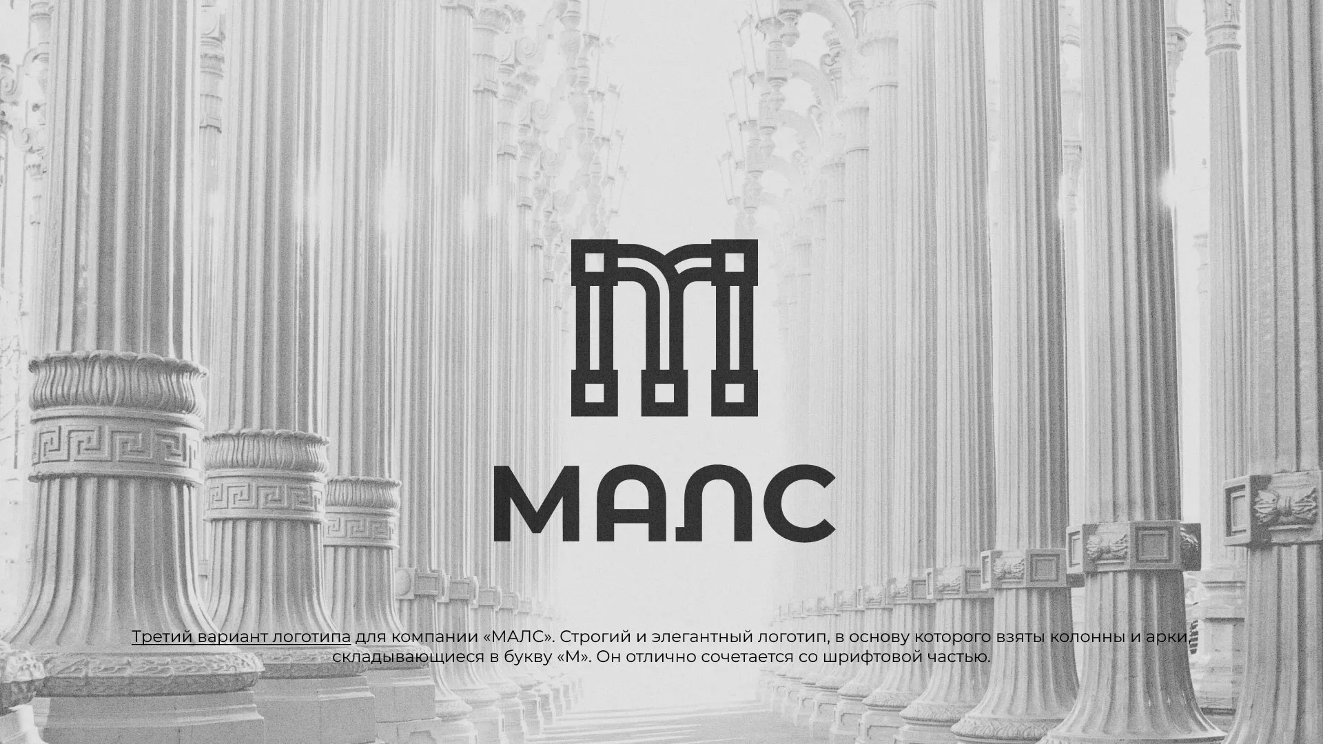 Разработка логотипа компании «МАЛС» в Дюртюли