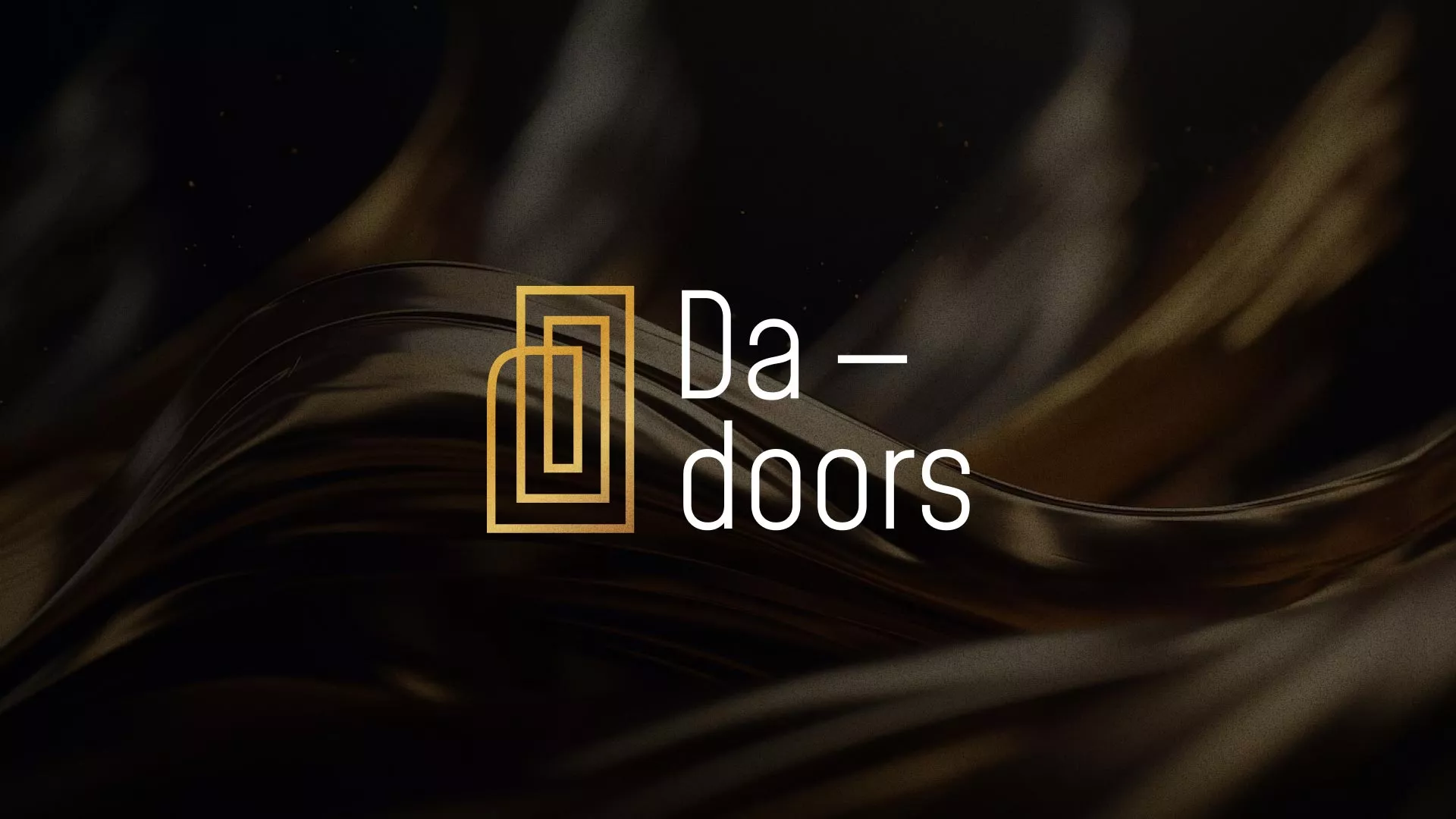Разработка логотипа для компании «DA-DOORS» в Дюртюли